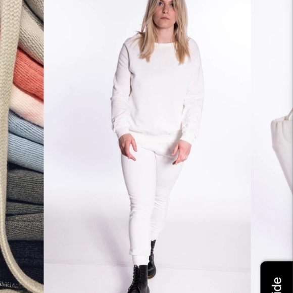 BNOT The  Laundry Room white sweatpants - Picture 4 of 5